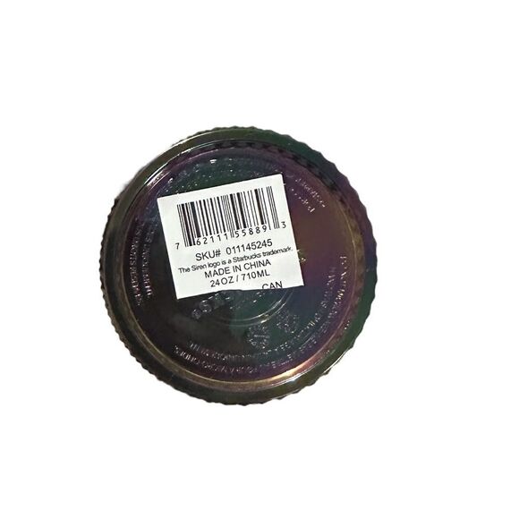 Starbucks Limited Edition Halloween 23’ Oil Slick Rainbow Studded Tumbler 24oz - Picture 9 of 9